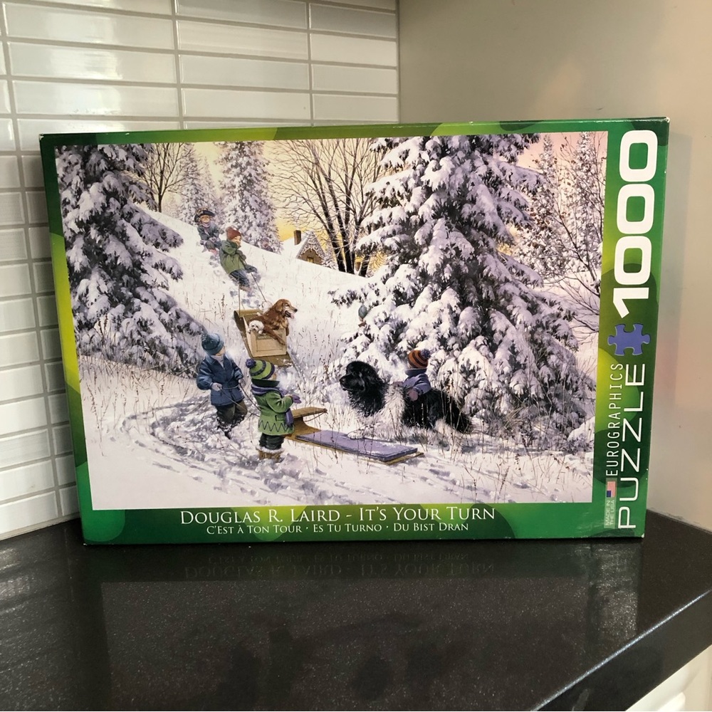 Eurographics Douglas R. Laird It’s Your Turn 1000 piece puzzle